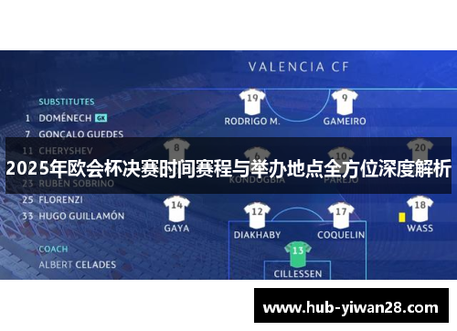 2025年欧会杯决赛时间赛程与举办地点全方位深度解析